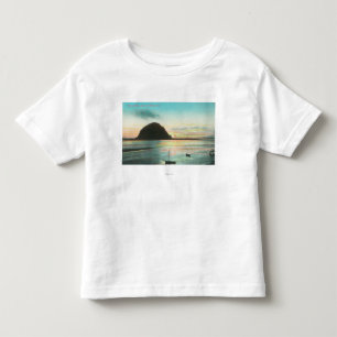 T-shirt Pour Les Tous Petits Vue aérienne de roche de lendemain et de la baie