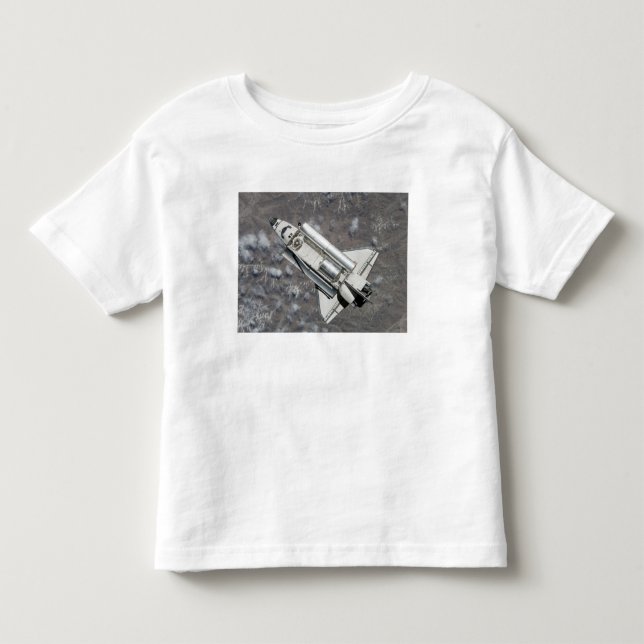 T-shirt Pour Les Tous Petits Vue aérienne de Space Shuttle Discovery (Devant)