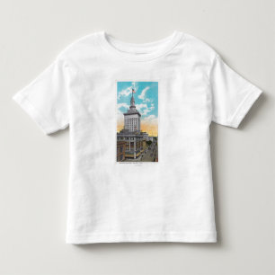 T-shirt Pour Les Tous Petits Vue aérienne de Washington StreetOakland, CA