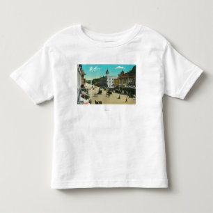 T-shirt Pour Les Tous Petits Vue aérienne d'I StreetModesto, CA