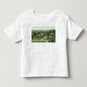 T-shirt Pour Les Tous Petits Vue aérienne du CitySanta Cruz, CA