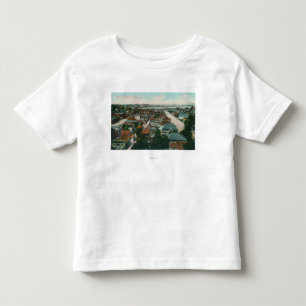 T-shirt Pour Les Tous Petits Vue aérienne du CityVallejo, CA