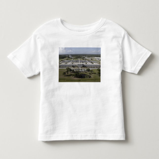 T-shirt Pour Les Tous Petits Vue aérienne du Kennedy Space Center (Devant)
