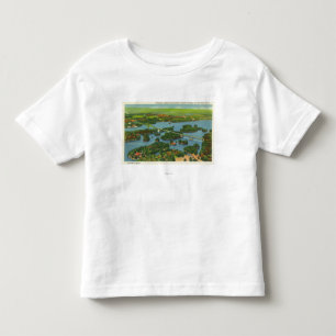 T-shirt Pour Les Tous Petits Vue aérienne du pont international