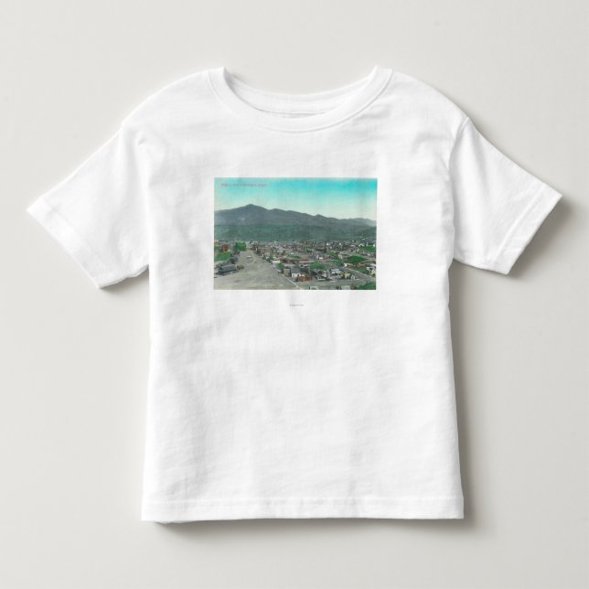 T-shirt Pour Les Tous Petits Vue aérienne du TownHuntington, OU (Devant)