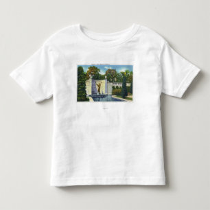 T-shirt Pour Les Tous Petits Vue commémorative de fontaine de Spencer Trask