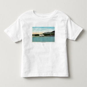 T-shirt Pour Les Tous Petits Vue de bord de mer de fort Knox