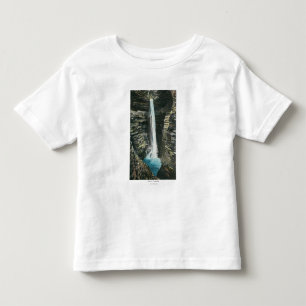 T-shirt Pour Les Tous Petits Vue de cascade de caverne