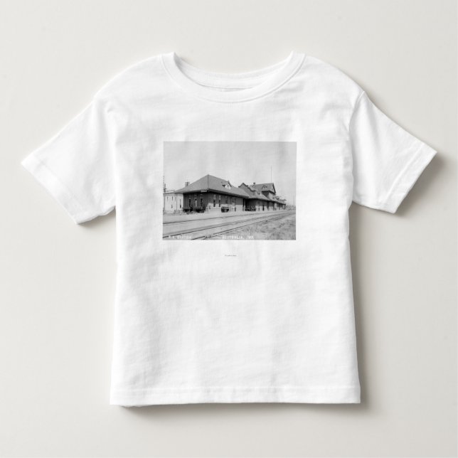 T-shirt Pour Les Tous Petits Vue de gare (Devant)