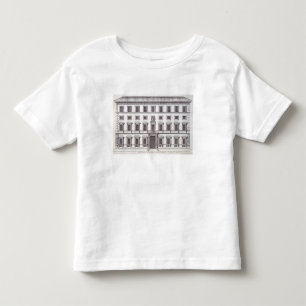 T-shirt Pour Les Tous Petits Vue de la façade de Palazzo Marchese, Rome, desi