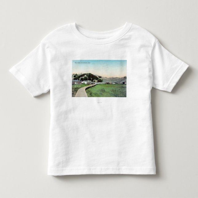 T-shirt Pour Les Tous Petits Vue de l'ArksLarkspur, CA (Devant)