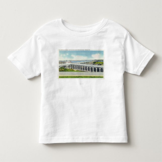T-shirt Pour Les Tous Petits Vue de million de dollar (Devant)