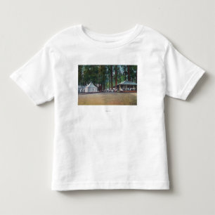 T-shirt Pour Les Tous Petits Vue de parc national de CurryYosemite de camp, CA