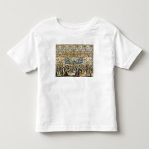 T-shirt Pour Les Tous Petits Vue de perspective de la salle de bal, construite