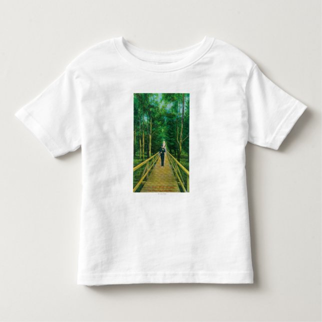 T-shirt Pour Les Tous Petits Vue de promenade chez le Presidio (Devant)