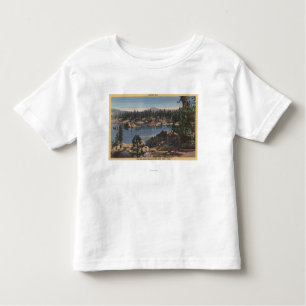 T-shirt Pour Les Tous Petits Vue de rivage de sud de baie de Boulder