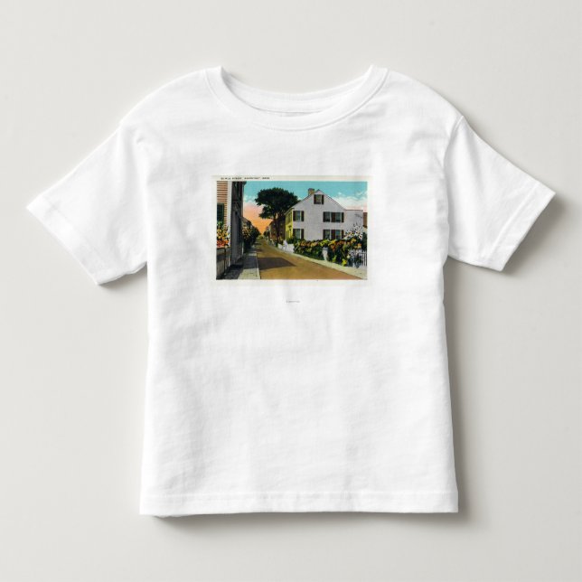 T-shirt Pour Les Tous Petits Vue de rue de coing (Devant)