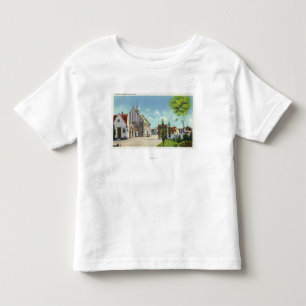T-shirt Pour Les Tous Petits Vue de rue du village danois