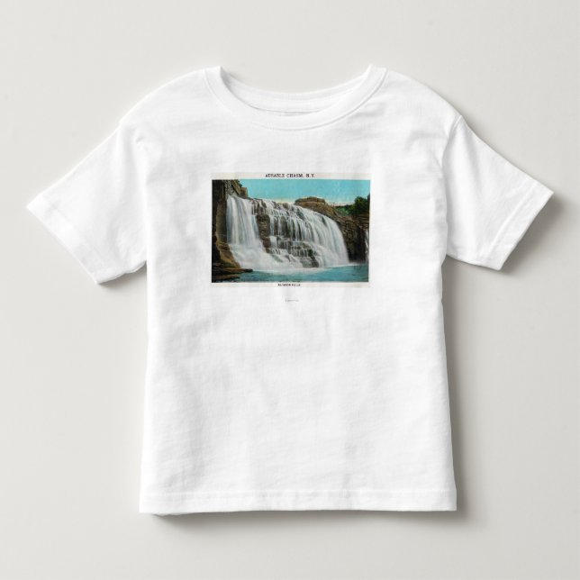 T-shirt Pour Les Tous Petits Vue des automnes d'arc-en-ciel (Devant)