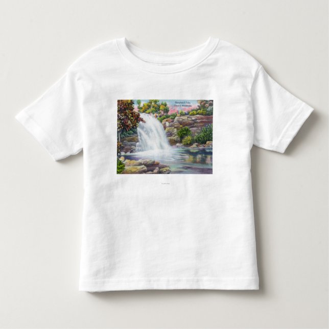 T-shirt Pour Les Tous Petits Vue des automnes de Shinglekill (Devant)