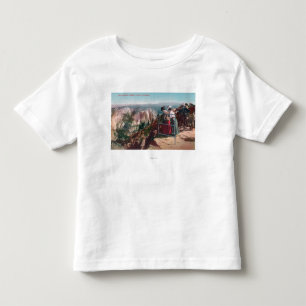 T-shirt Pour Les Tous Petits Vue des fissures et de la vallée de Yosemite