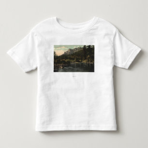 T-shirt Pour Les Tous Petits Vue des rochers, Castle rock