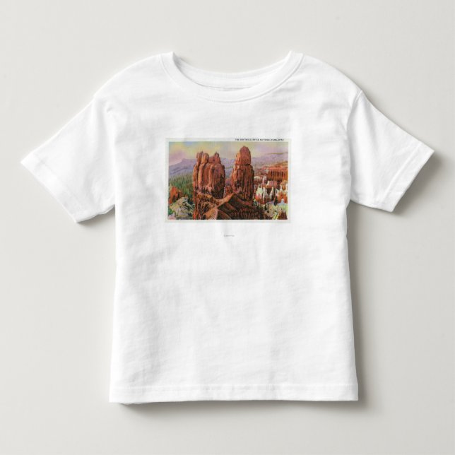 T-shirt Pour Les Tous Petits Vue des sentinelles (Devant)