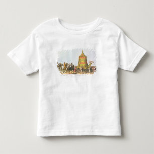 T-shirt Pour Les Tous Petits Vue du cortège du prepara sacré de chameau