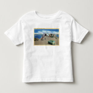 T-shirt Pour Les Tous Petits Vue du ferry au pilier