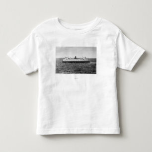 T-shirt Pour Les Tous Petits Vue du ferry de Quinault