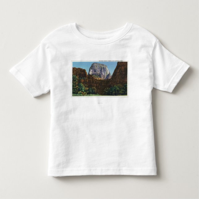 T-shirt Pour Les Tous Petits Vue du grand trône blanc (Devant)