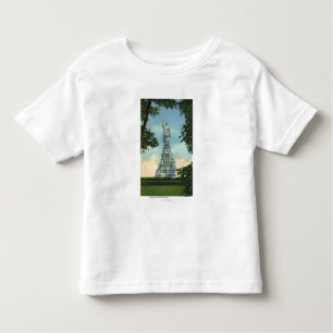 T-shirt Pour Les Tous Petits Vue du monument d'ancêtres # 2