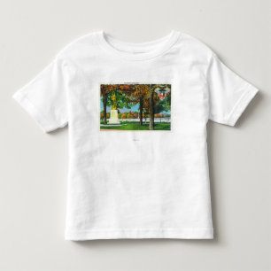 T-shirt Pour Les Tous Petits Vue du monument français, soldats dedans