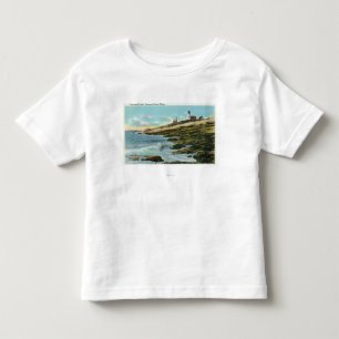 T-shirt Pour Les Tous Petits Vue du phare de Pemaquid