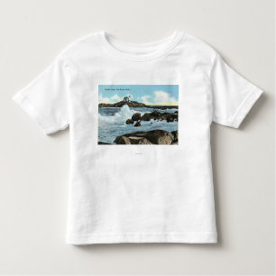 T-shirt Pour Les Tous Petits Vue du phare de protubérance