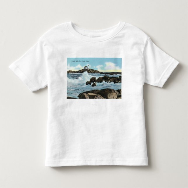 T-shirt Pour Les Tous Petits Vue du phare de protubérance (Devant)