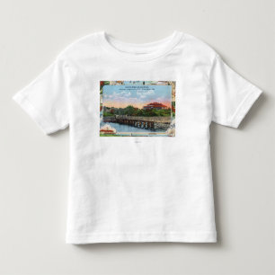 T-shirt Pour Les Tous Petits Vue du pont et du pavillion de Sewall
