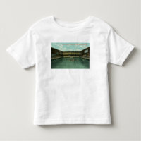 Vue du réservoir de natation