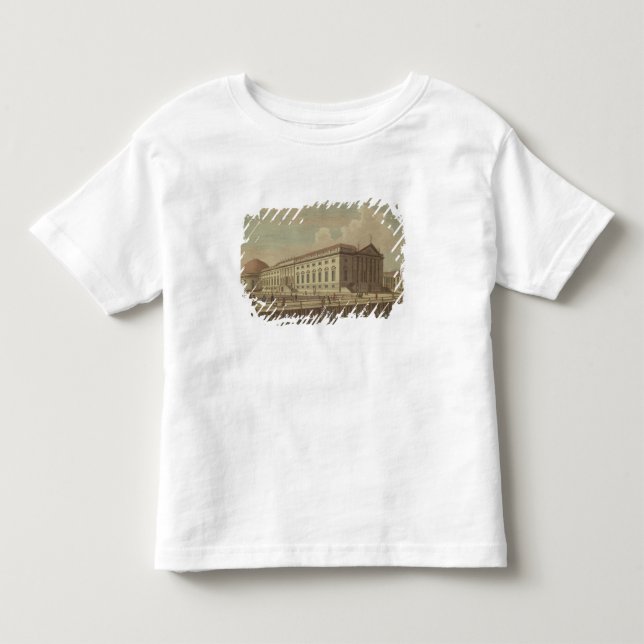 T-shirt Pour Les Tous Petits Vue du théatre de l'opéra à Berlin, 1773 (Devant)