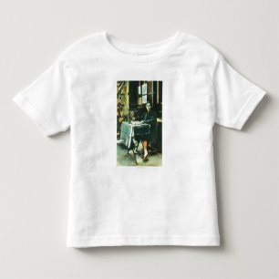 T-shirt Pour Les Tous Petits Vue d'un diseur de bonne aventure chinois