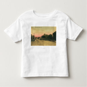 T-shirt Pour Les Tous Petits Vue d'un Modèle-T Ford sur le boulevard