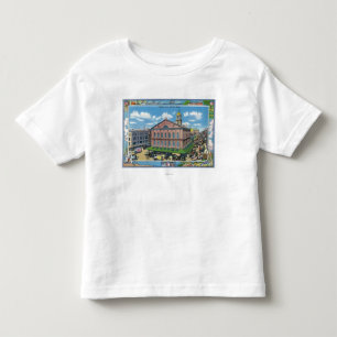 T-shirt Pour Les Tous Petits Vue extérieure de Faneuil Hall # 3