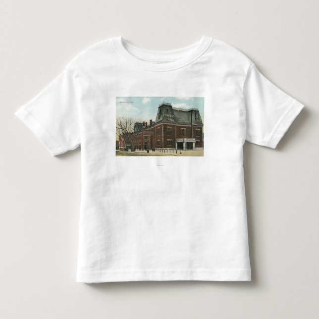 T-shirt Pour Les Tous Petits Vue extérieure de la convention hall (Devant)