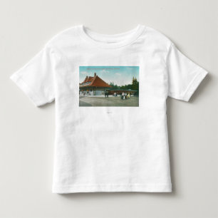 T-shirt Pour Les Tous Petits Vue extérieure de la gare ferroviaire