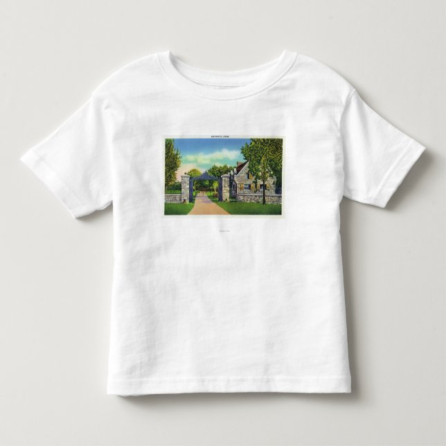 T-shirt Pour Les Tous Petits Vue extérieure de la loge d'entrée (Devant)