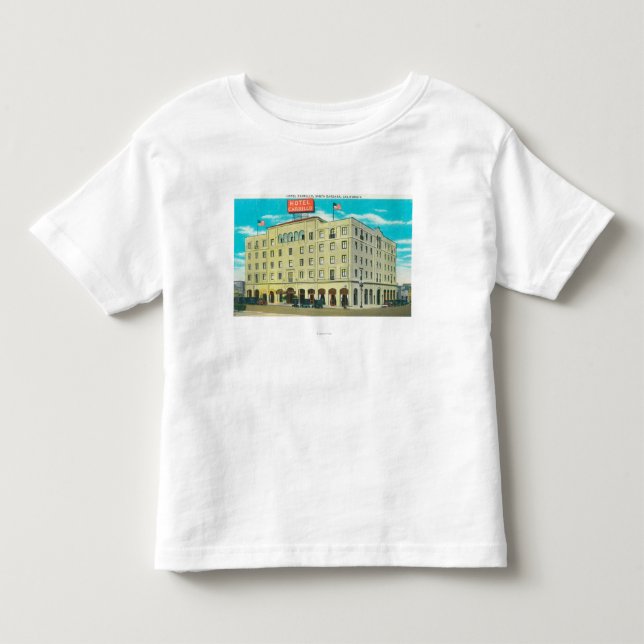 T-shirt Pour Les Tous Petits Vue extérieure de l'hôtel Carrillo (Devant)