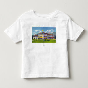 T-shirt Pour Les Tous Petits Vue extérieure de l'hôtel de Fort William Henry