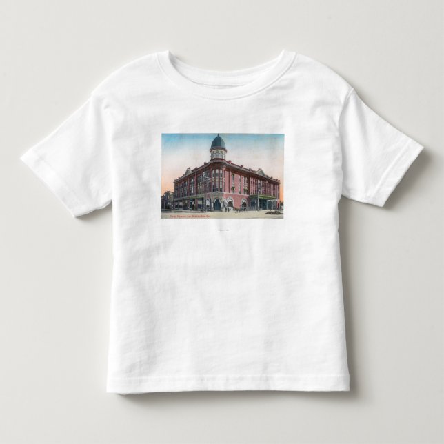 T-shirt Pour Les Tous Petits Vue extérieure de l'hôtel Stewart (Devant)