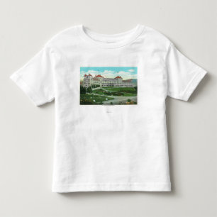 T-shirt Pour Les Tous Petits Vue extérieure de plan rapproché d'hôtel de Mt.