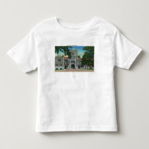 T-shirt Pour Les Tous Petits Vue extérieure de Taylor Hall, université de